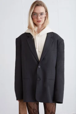 RELAXED FIT BLAZER
