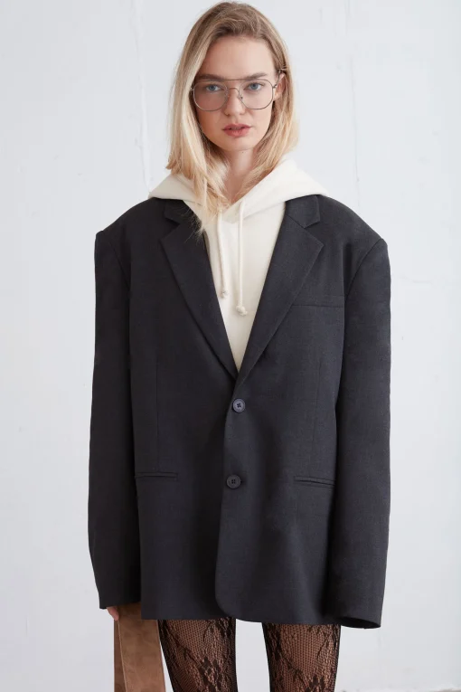 RELAXED FIT BLAZER