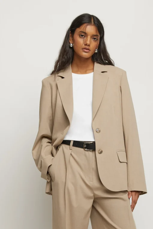 RELAXED FIT BLAZER