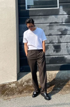 RELAXED FIT SUITING TROUSER