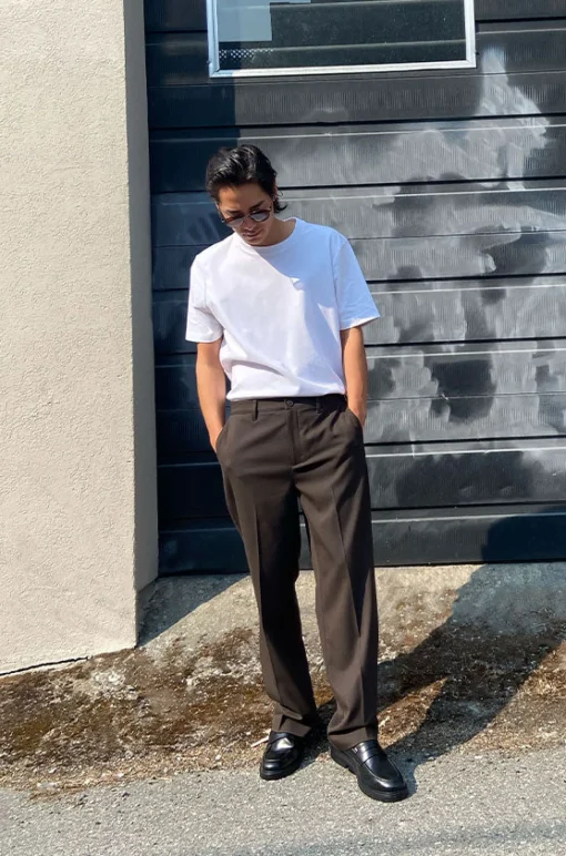 RELAXED FIT SUITING TROUSER