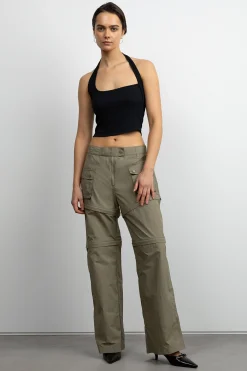 RIBBED HALTER TANK
