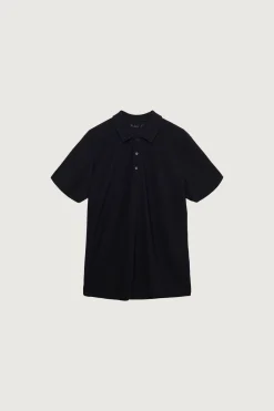 RIBBED POLO T-SHIRT