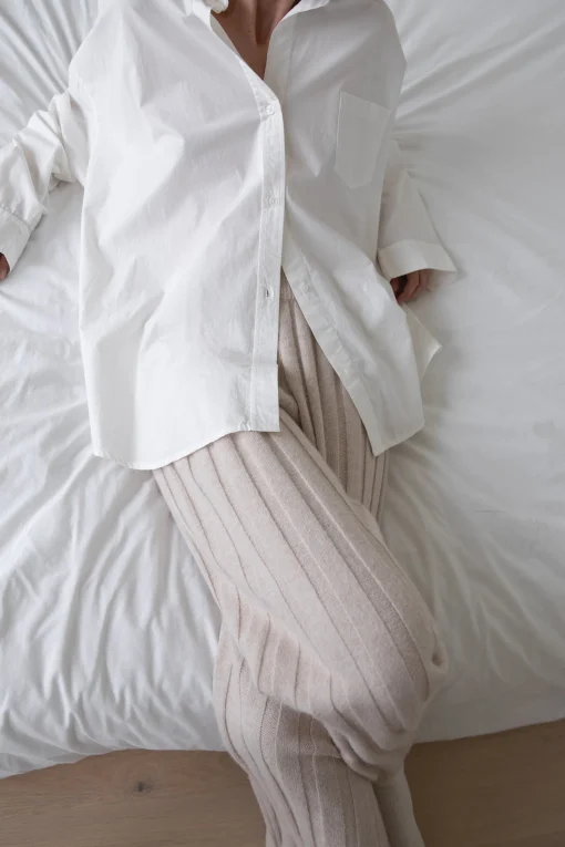 RIBBED SWEATER PANT