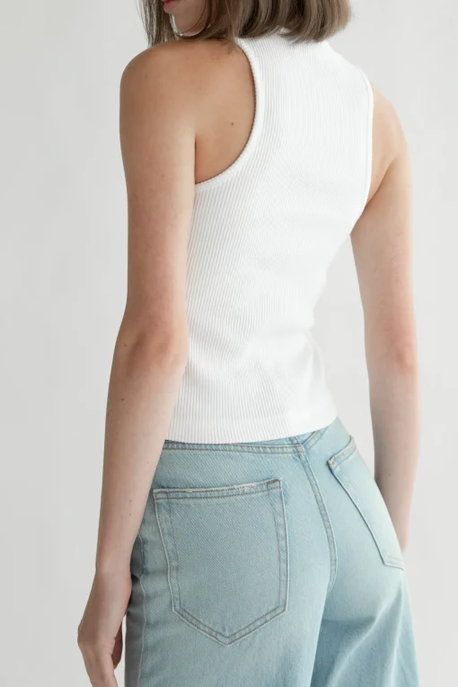 RIBBED TANK TOP