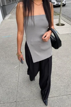 RIBBED TUBE TOP