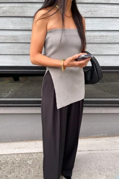 RIBBED TUBE TOP