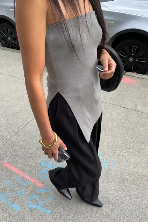 RIBBED TUBE TOP