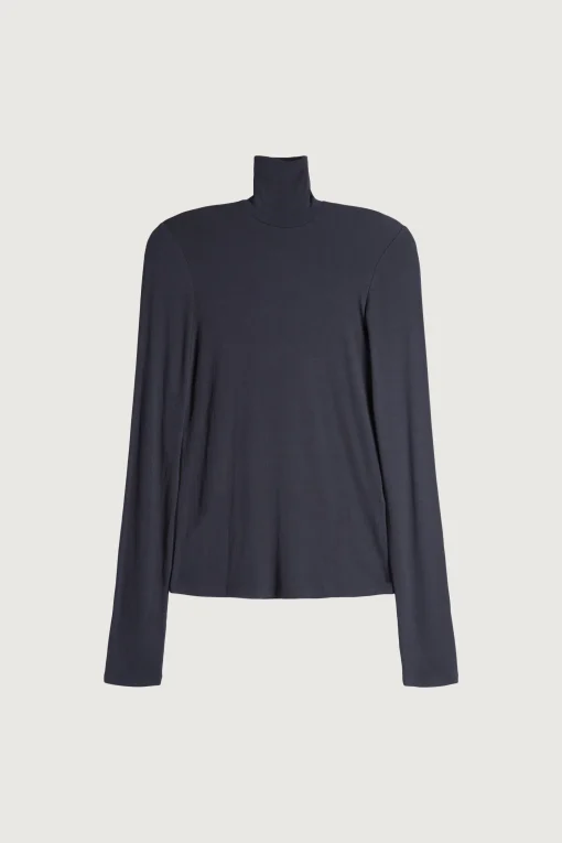 RIBBED TURTLENECK LONG SLEEVE