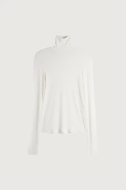 RIBBED TURTLENECK LONG SLEEVE