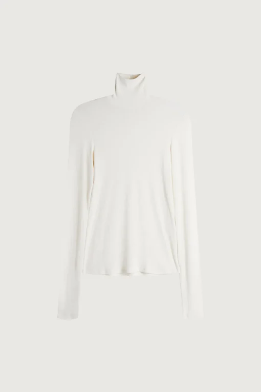 RIBBED TURTLENECK LONG SLEEVE