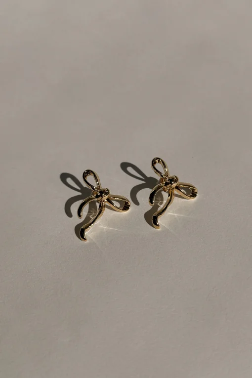RIBBON EARRING