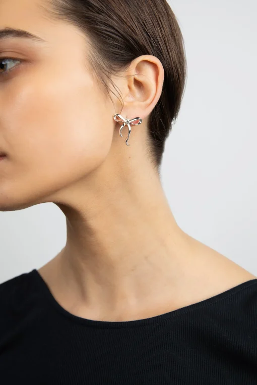 RIBBON EARRING