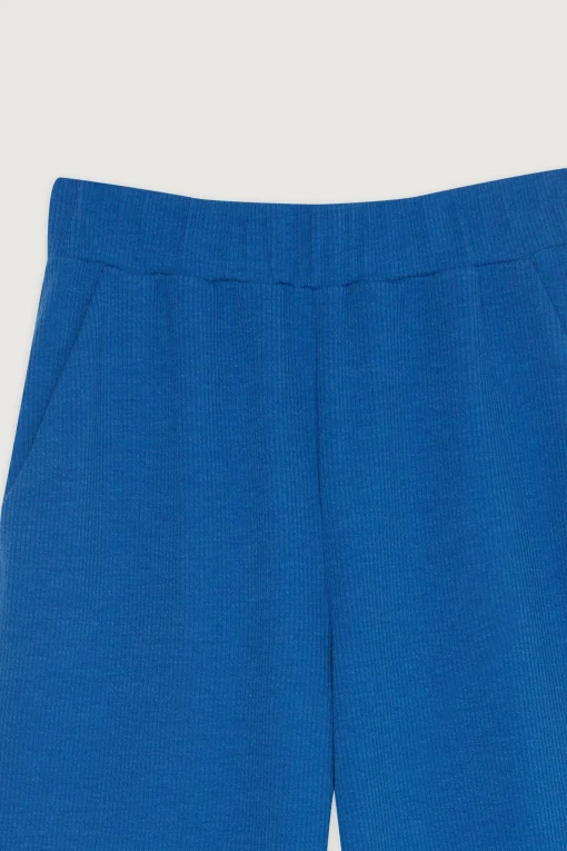 RIB-KNIT PANT