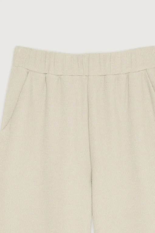 RIB-KNIT PANT