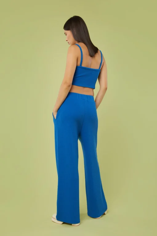 RIB-KNIT PANT