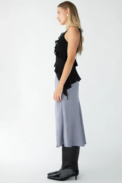 RUFFLED TANK TOP