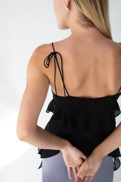 RUFFLED TANK TOP