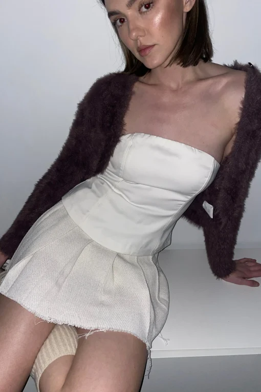 SATIN TUBE TOP