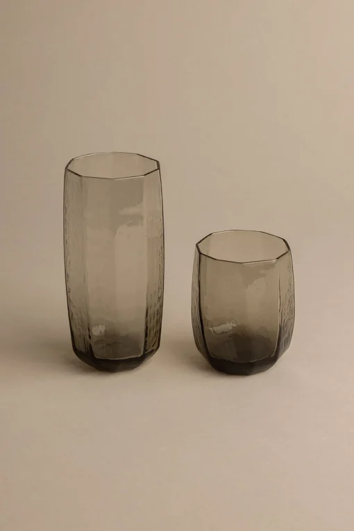 SCULPT TUMBLER GLASS