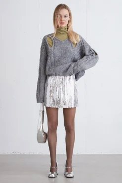 SEQUIN MINI SKIRT