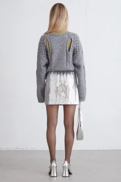 SEQUIN MINI SKIRT