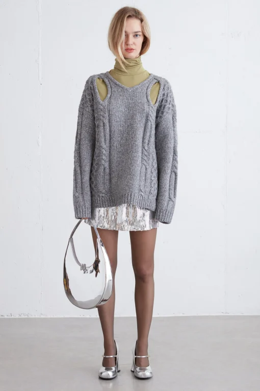 SEQUIN MINI SKIRT