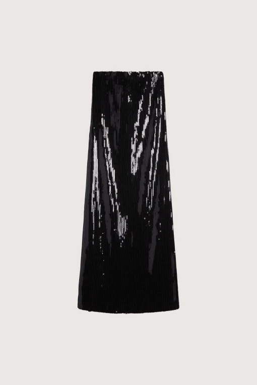 SEQUIN TUBE MIDI DRESS