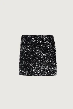 SEQUINED MINI SKIRT