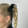 SET OF TWO LACE HAIR RIBBONS