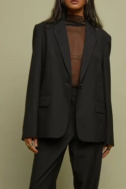 SHEER MOCKNECK TOP