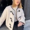 SHERPA JACKET WITH TOGGLE FRONT