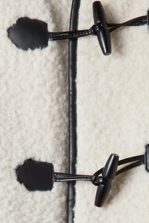 SHERPA JACKET WITH TOGGLE FRONT