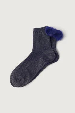 SHIMMER KNIT SOCKS