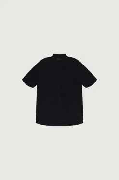 SHORT SLEEVE BUTTON UP SWEATER