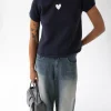 SHORT SLEEVE SWEATER