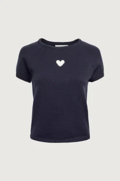 SHORT SLEEVE SWEATER