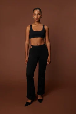 SIDE CUT-OUT PANTS