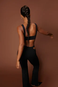 SIDE CUT-OUT PANTS