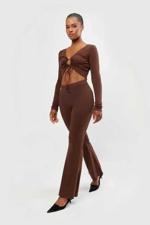 SIDE CUT-OUT PANTS