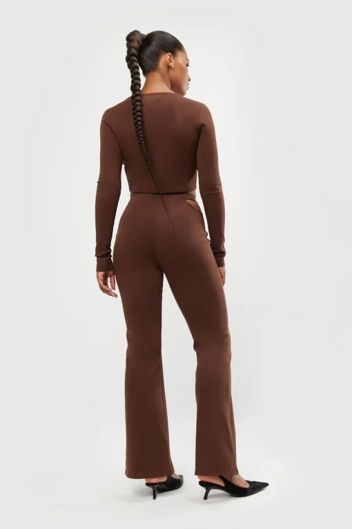 SIDE CUT-OUT PANTS