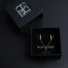 925 SILVER - 16K GOLD EARRING AND NECKLACE GIFT SET