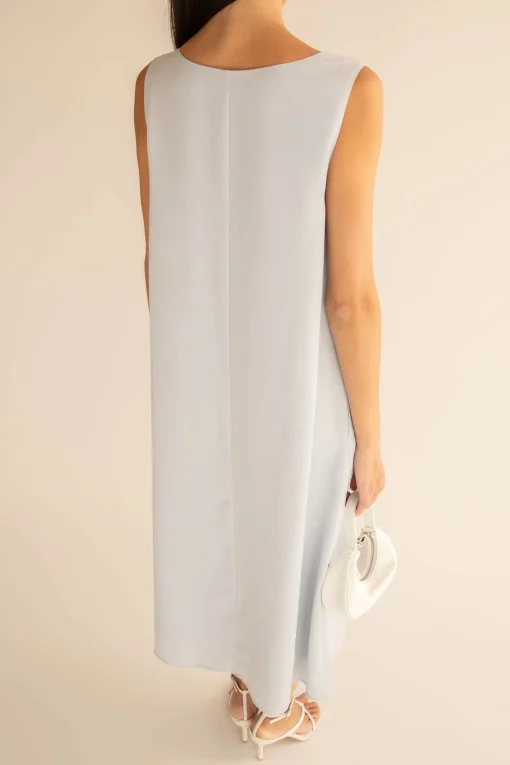 SLEEVELESS MIDI DRESS