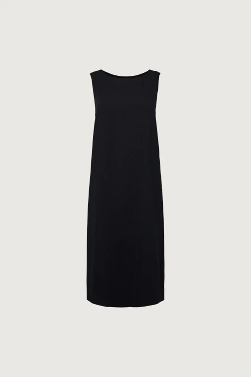 SLEEVELESS MIDI DRESS