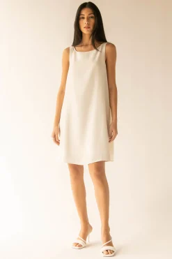 SLEEVELESS MINI DRESS