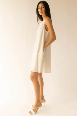 SLEEVELESS MINI DRESS