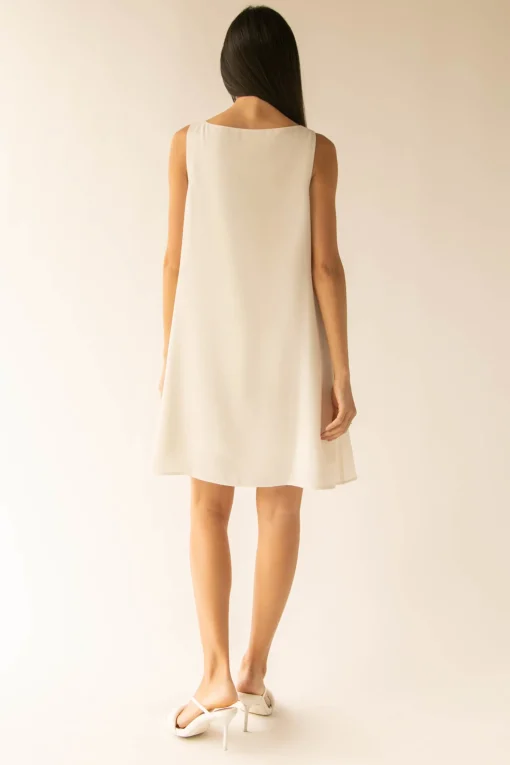 SLEEVELESS MINI DRESS