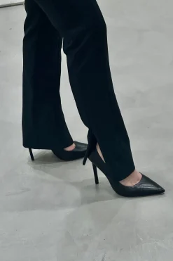 SLIM FIT PANT WITH SLIT