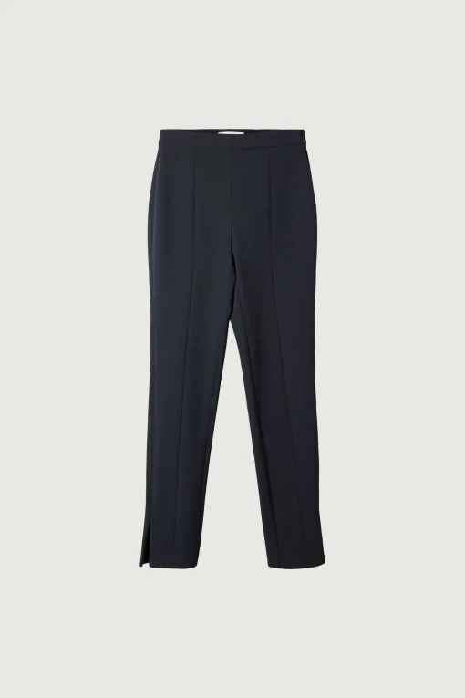 SLIM FIT PANT WITH SLIT
