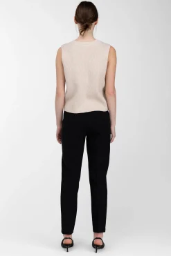 SLIM FIT TAPERED LEG TROUSER